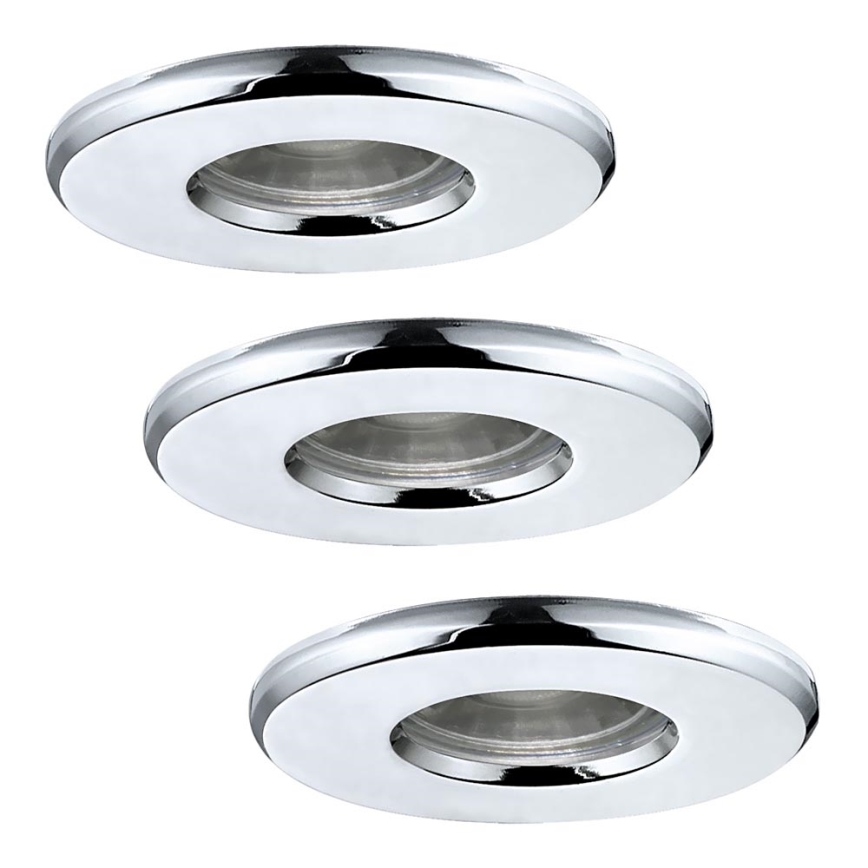 Eglo - SET 3x LED-Badezimmerleuchte IGOA 1xLED/3,3W/230V IP44