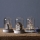 Eglo - Set 3x LED Weihnachtsdekoration LED/0,06W/1xCR2032 braun