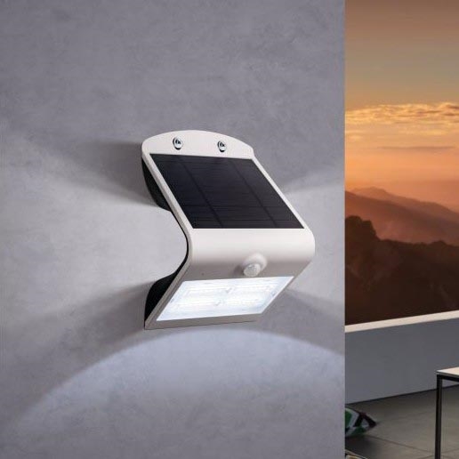 Eglo - Solarleuchte mit Sensor LED/3,2W/3,7V 2000 mAh IP54