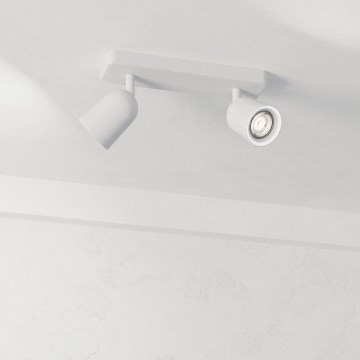 Eglo - Spotleuchte 2xGU10/10W/230V weiß