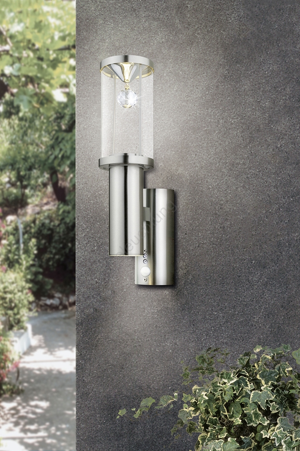 Eglo - Starlux 78125 - LED Aussenwandleuchte TRONO 2 LED/3,7W+GU10/3W