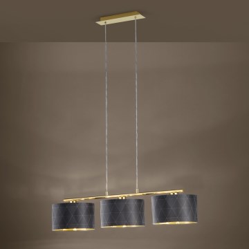 Eglo Stars of Light 39225 - Pendelleuchte an Kabel DOLORITA 3xE27/60W/230V