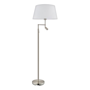 Eglo - Stehlampe 1xE27/60W + 1xLED/2,1W