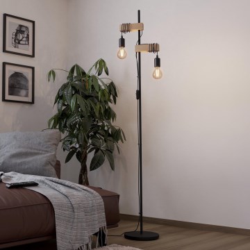 Eglo - Stehlampe TOWNSHEND 2xE27/10W/230V