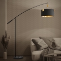 Eglo - Stehleuchte 3xE27/40W/230V schwarz/golden