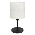 Eglo - Tischlampe 1xE14/40W/230V creme/schwarz