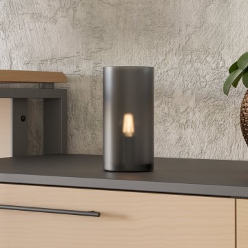 Eglo - Tischlampe 1xE14/60W/230V schwarz