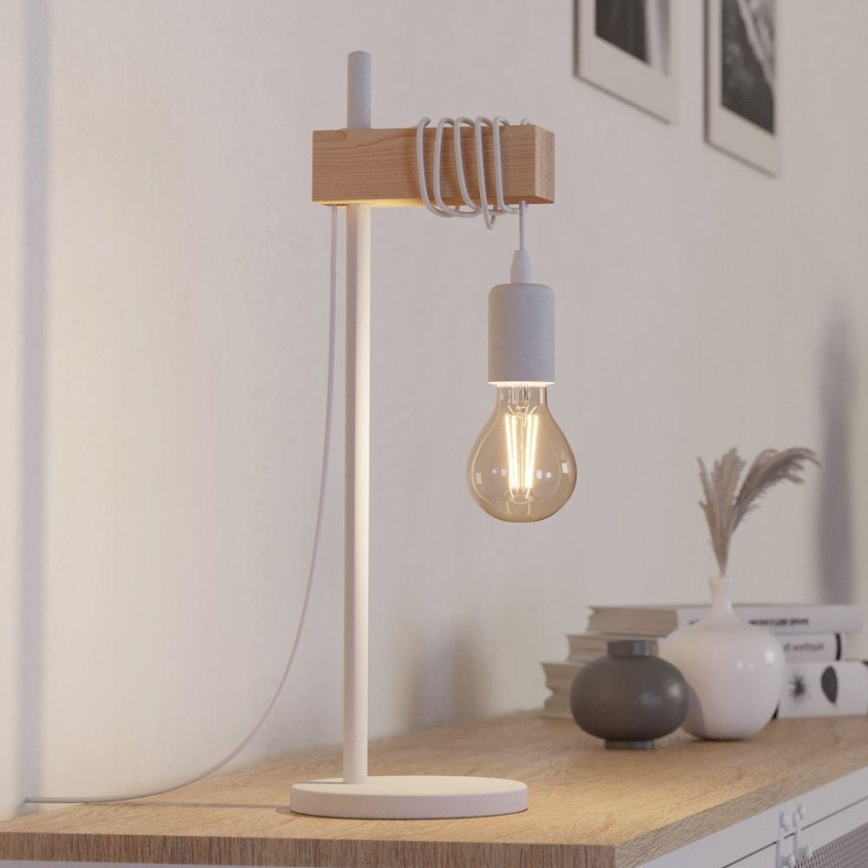Eglo - Tischlampe TOWNSHEND 1xE27/10W/230V