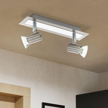 EGLO - Wand- und Deckenleuchte 2xGU10/LED/3W