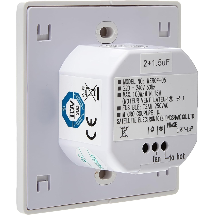 Eglo - Wandsteuerung für Ventilator 100W/230V