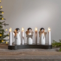 Eglo - Weihnachtskerzenhalter 4xE10/3W/230V