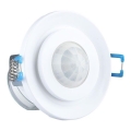 Einbau-Bewegungsmelder PIR 360° 400W/230V weiß