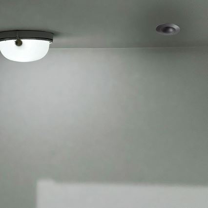 Einbau-Bewegungssensor PIR 360° 500W/230V schwarz