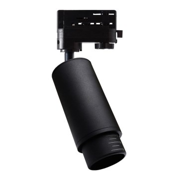 Einbau-Strahler für 3-Phasen-Schienensystem MICA 1xGU10/25W/230V schwarz