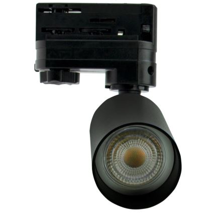Einbau-Strahler für Schienensystem MADARA OPTIMO 1xGU10/35W/230V schwarz
