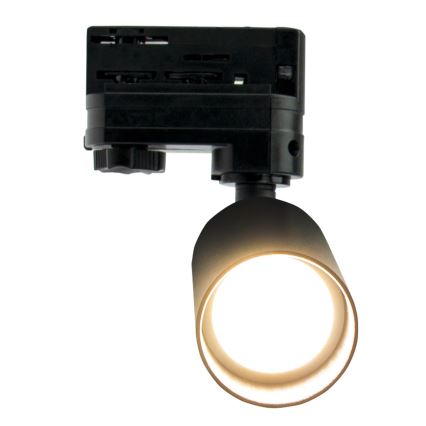 Einbau-Strahler für Schienensystem MADARA OPTIMO 1xGU10/35W/230V schwarz