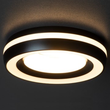 Einbaulampe ELICEO GU10/10W schwarz