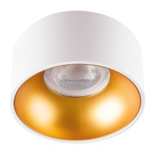 Einbaulampe MINI RITI 1xGU10/25W/230V weiß/gold