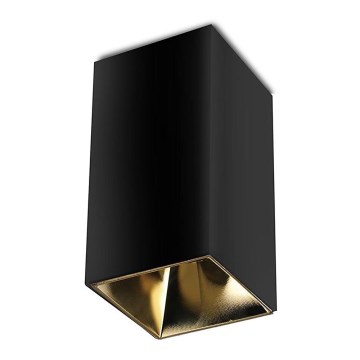 Einbauleuchte 1xGU10/35W/230V Schwarz/Gold
