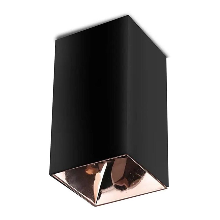Einbauleuchte 1xGU10/35W/230V Schwarz/Roségold