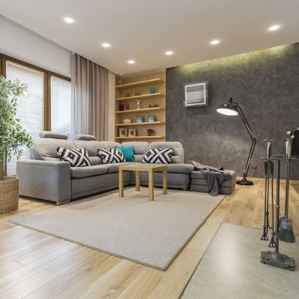 Einbauleuchte GU10 Ø 9 cm Schwarz