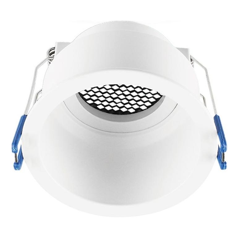 Einbauleuchte GU10 Ø 9 cm Weiß