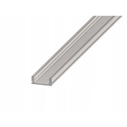 Einbauprofil für LED-Streifen, 1 m, silber/weiß