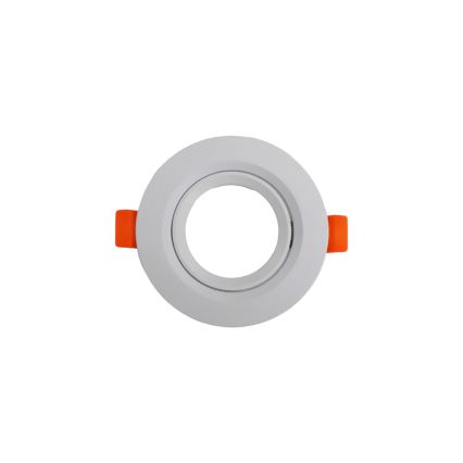 Einbaurahmen für GU10-Einbaustrahler Ø 9 cm, weiß