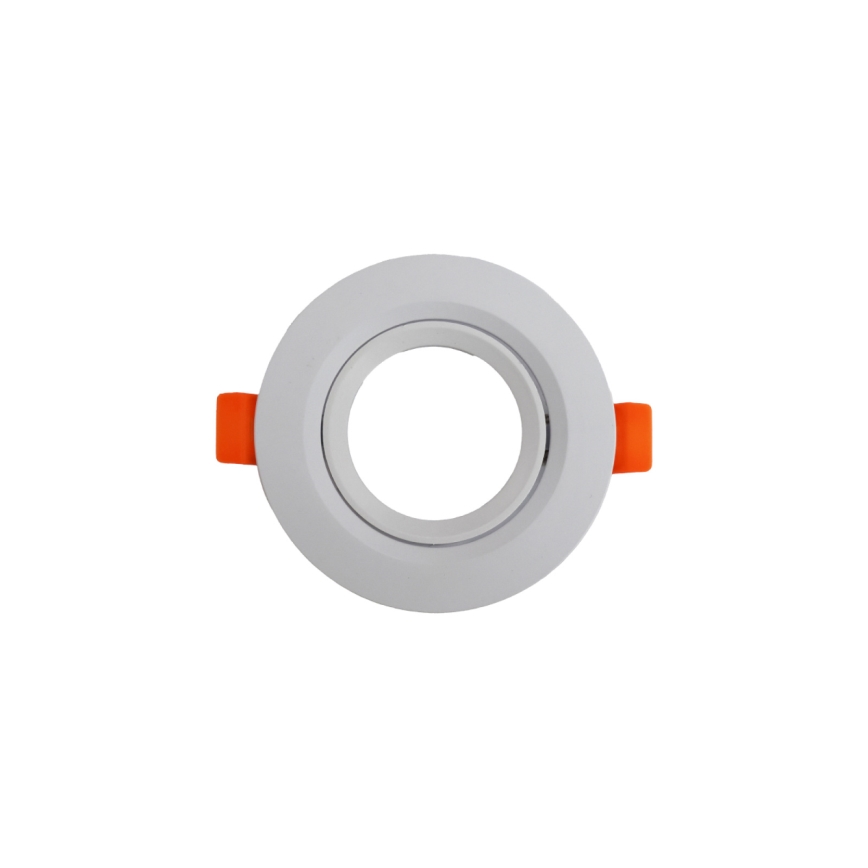 Einbaurahmen für GU10-Einbaustrahler Ø 9 cm, weiß