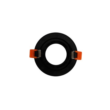 Einbauring für Einbauleuchte GU10, Ø 9 cm, schwarz