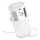 Einbausteckdosensäule für Tischplatte mit kabellosem Laden 4×230 V + 2×USB-A + 2×USB-C, weiß