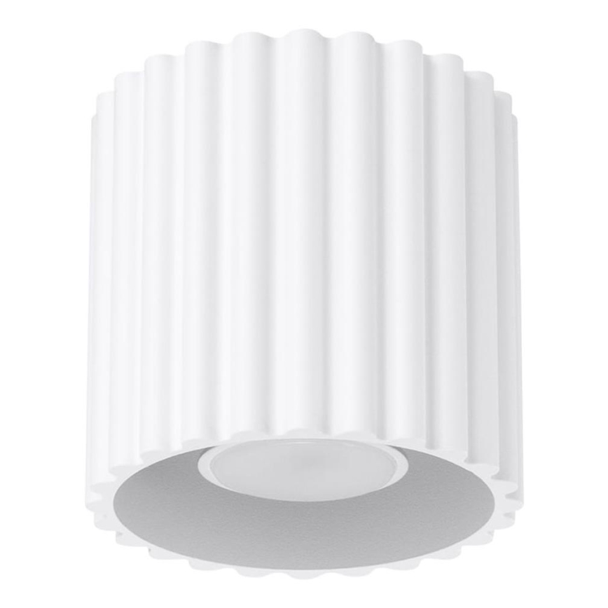 Einbaustrahler AURA 1xGU10/10W/230V 10 cm weiß