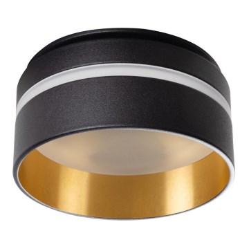Einbaustrahler GOVIK GU10/10W schwarz/golden