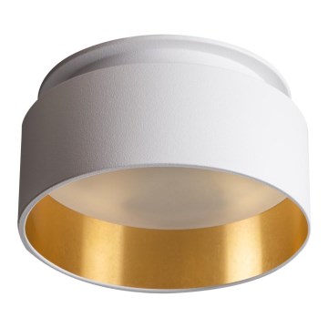 Einbaustrahler GOVIK GU10/10W weiß/golden