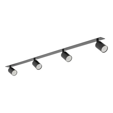 Einbaustrahler NEX 4xGU10/10W/230V schwarz