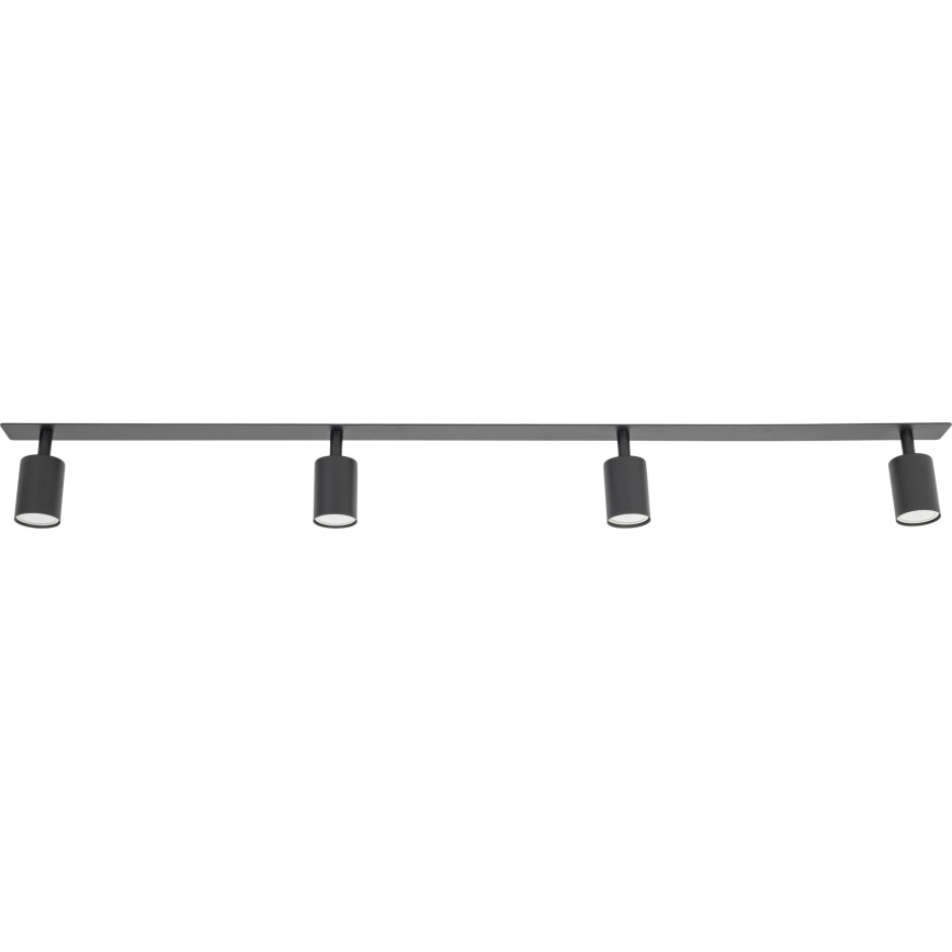 Einbaustrahler NEX 4xGU10/10W/230V schwarz