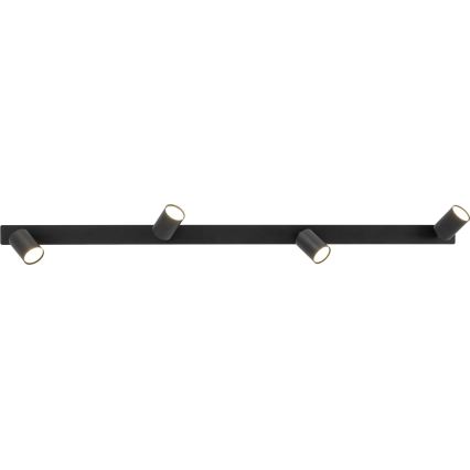 Einbaustrahler NEX 4xGU10/10W/230V schwarz