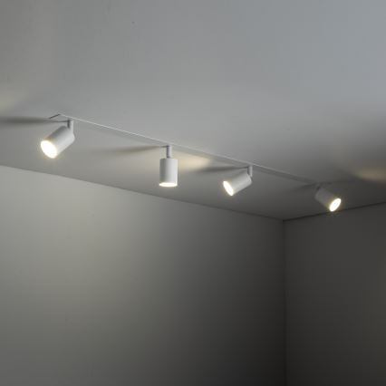 Einbaustrahler NEX 4xGU10/10W/230V weiß