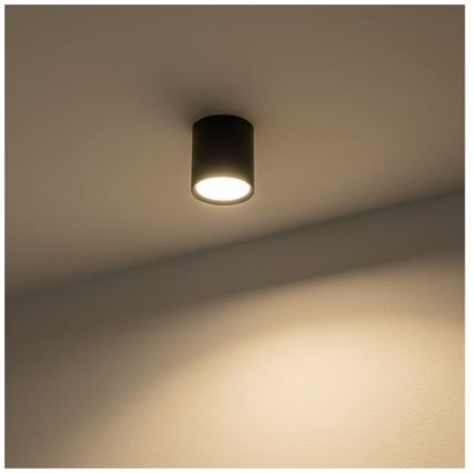 Einbaustrahler OH12 1xGX53/35W/230V 9,6 cm schwarz