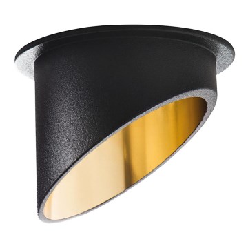 Einbaustrahler SPAG GU10/35W schwarz/golden