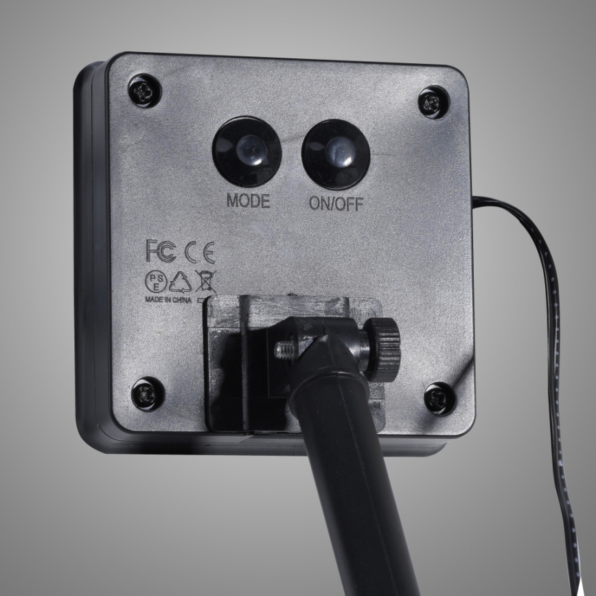 JUST LIGHT. 19971-18 - LED-RGB-Solarstreifen TEANIA LED/3,7V 5 m 1200 mAh IP44 schwarz