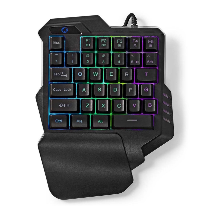 Einhand-Gaming-Tastatur LED RGB 5V