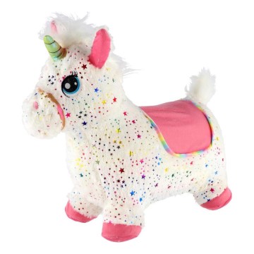 Einhorn-Hüpfpferd mit Melodie 3xLR44