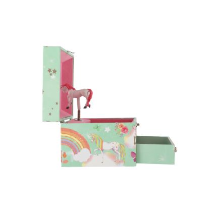 Einhorn-Schmuckkästchen mit Melodie