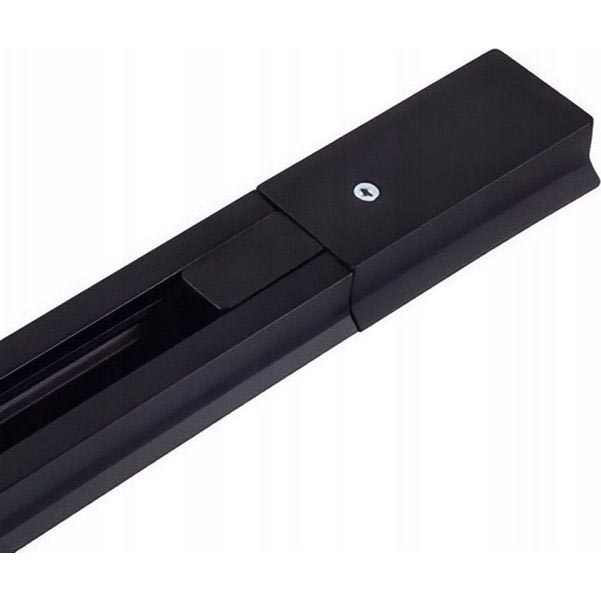 Einphasiges Stromschienensystem 1 m schwarz