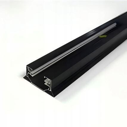 Einphasiges Stromschienensystem 1 m schwarz