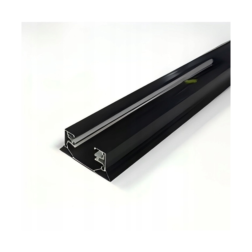Einphasiges Stromschienensystem 1 m schwarz