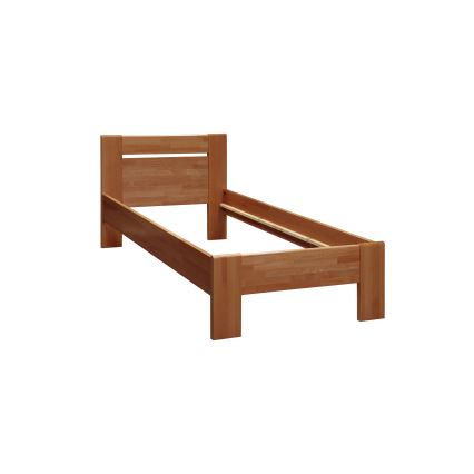 Einzelbett AMBER 90x200 cm Nussbaum