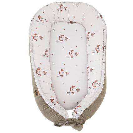 EKO – Babynest aus Baumwolle FOX 90x60 cm