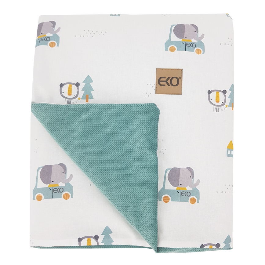 EKO – Baumwolldecke CARS 100x80 cm
